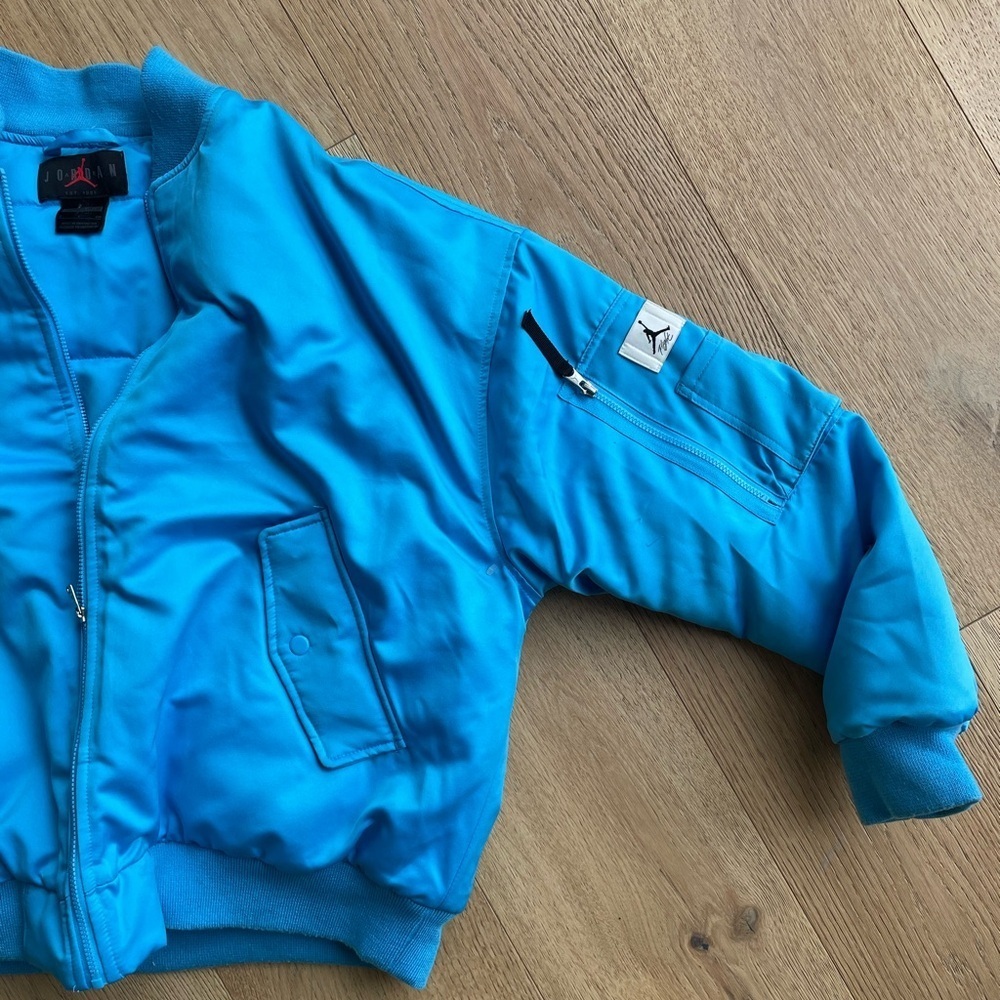 Nike Jordan Renegade blue bomber Jacket - oversized puffer dopamine dressing
